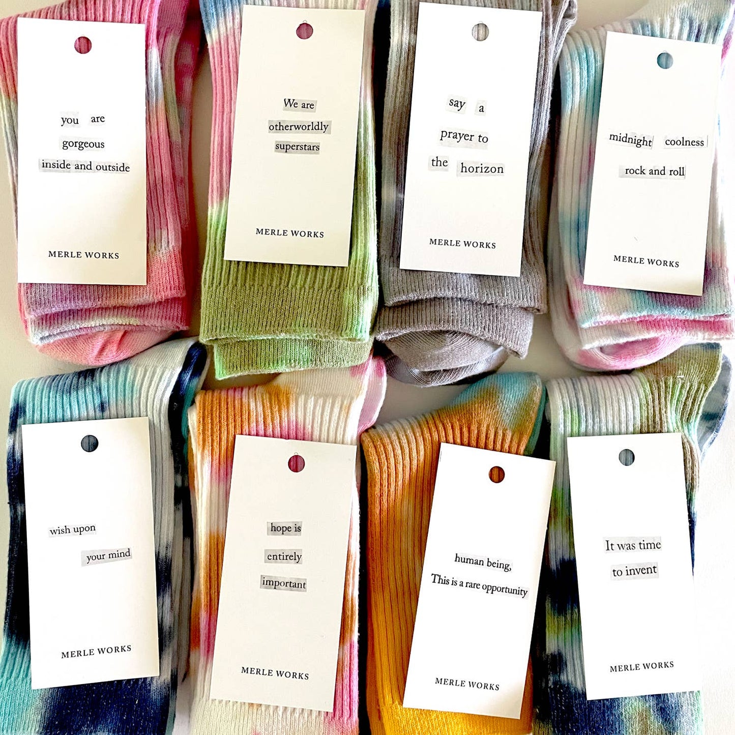 Buenavista Tie-Dye Dressy Socks