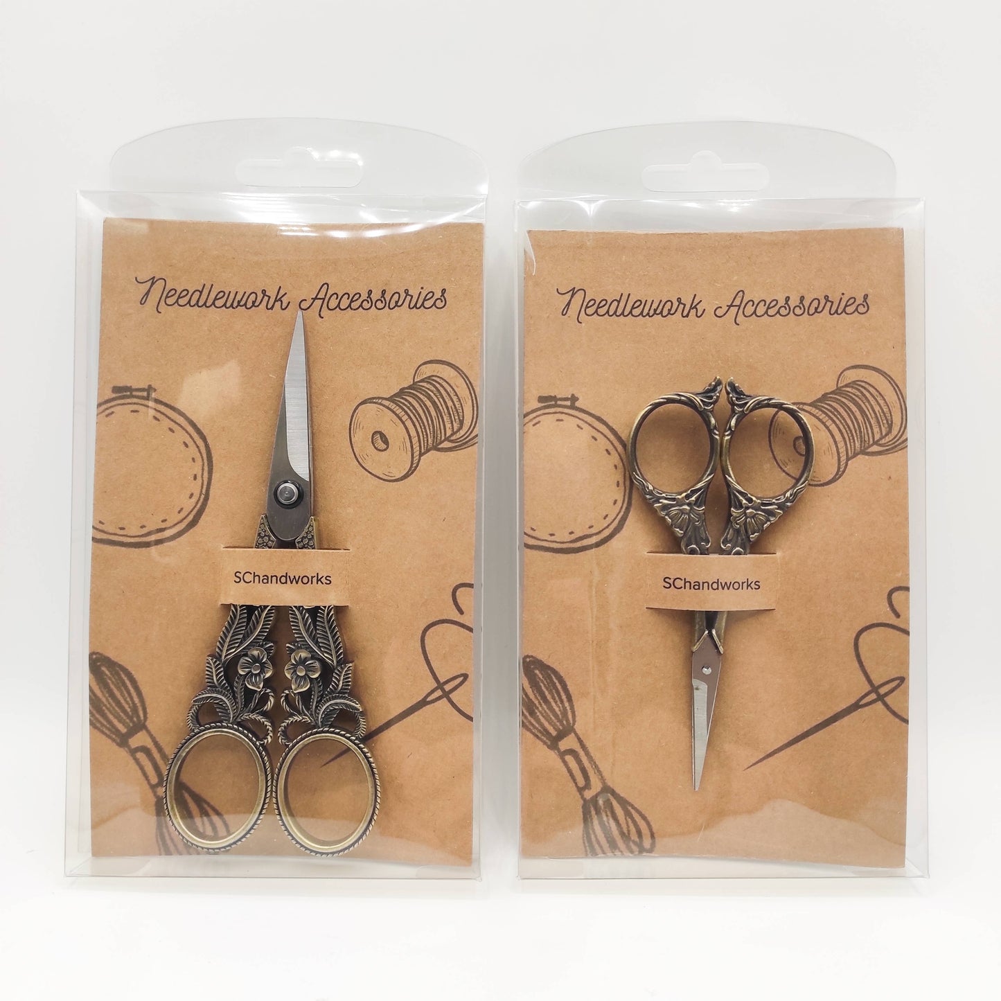 Black and gold mottled 5" scissors