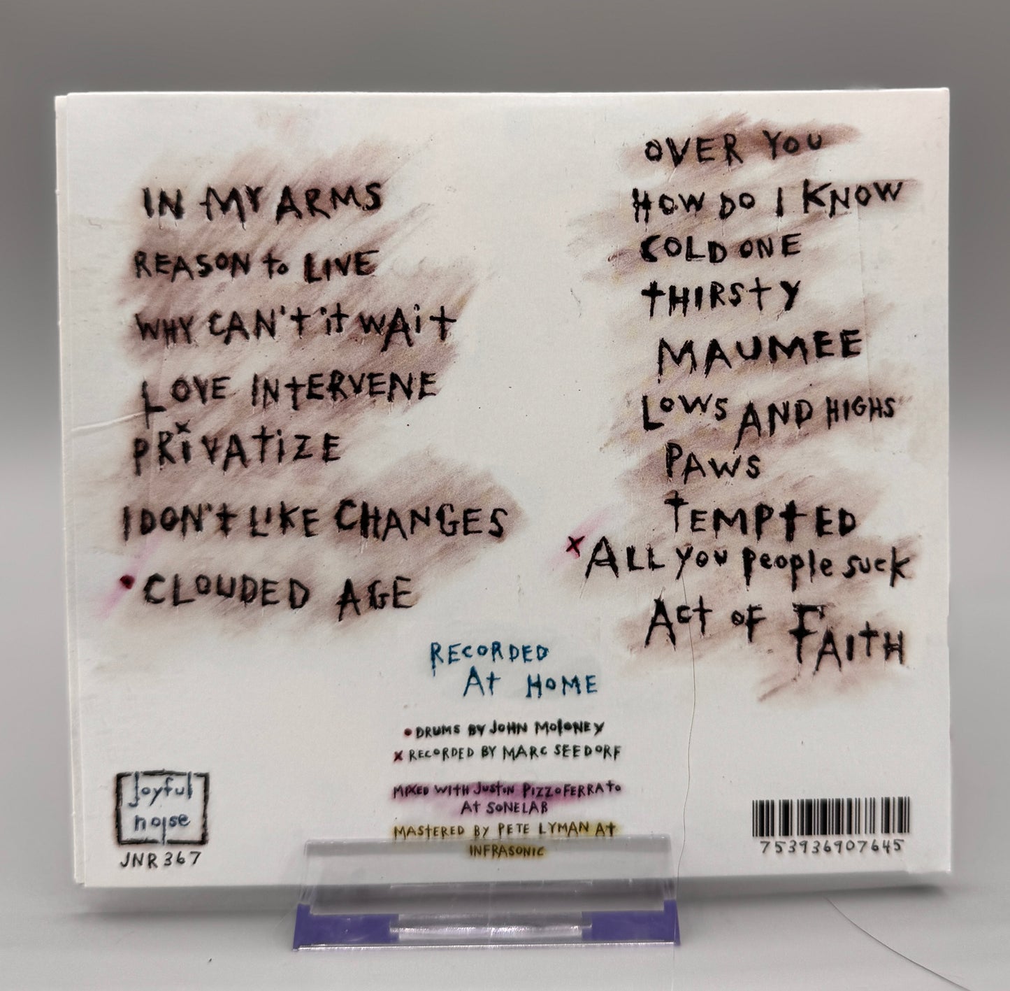 Reason to Live CD
