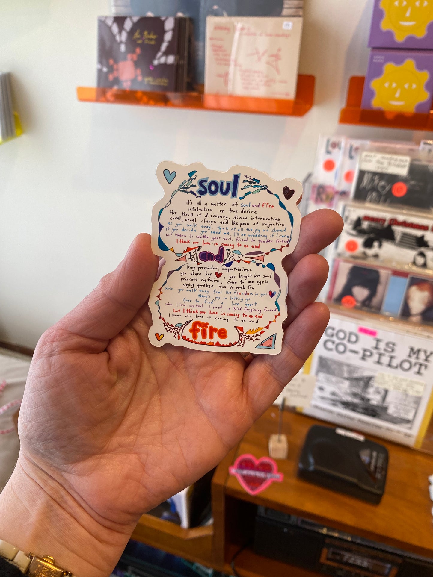 soul and fire sticker