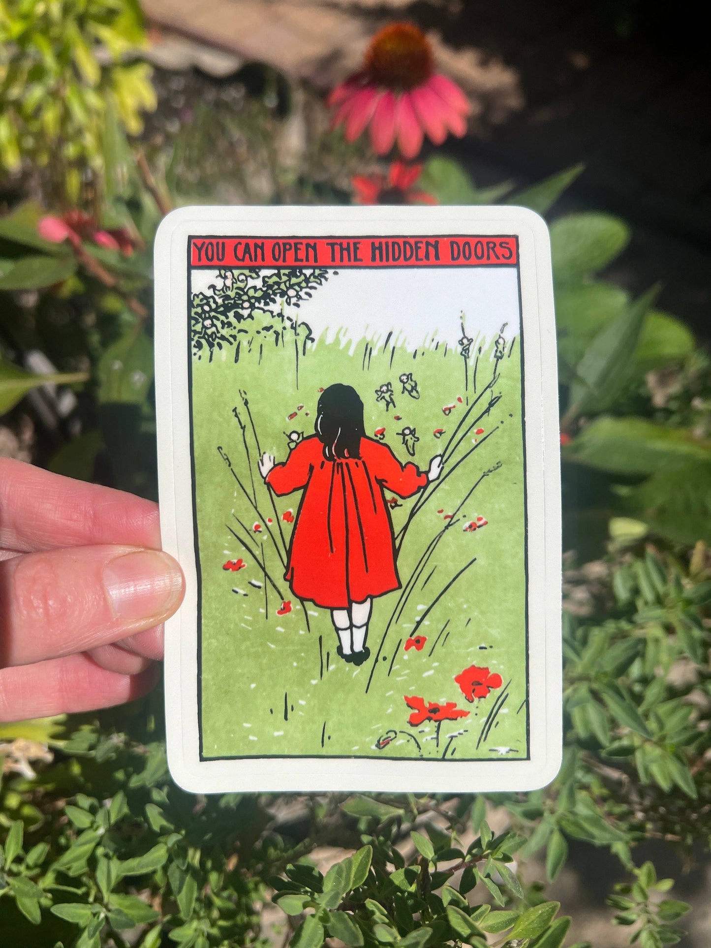You Can Open The Hidden Doors STICKER 3 Inch