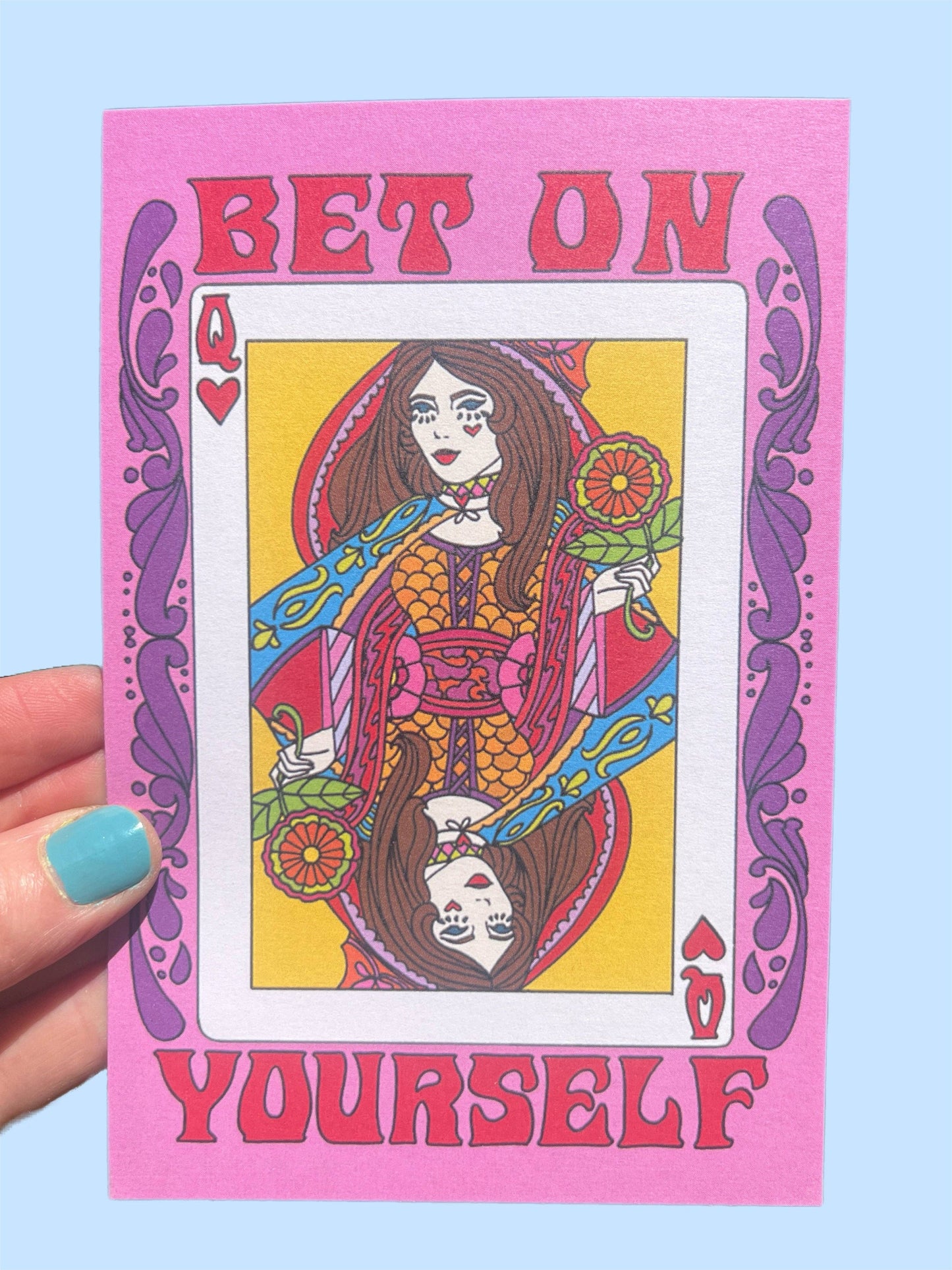 POSTCARD Bet on Yourself