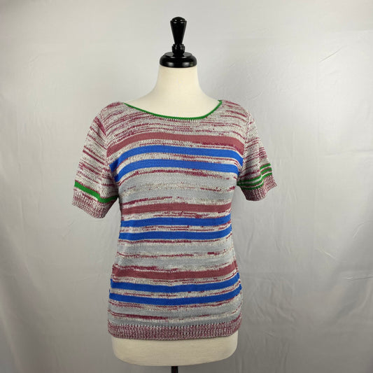 Knit Sweater Tee-Summer Dusk #6