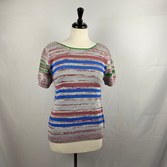 Knit Sweater Tee-Summer Dusk #4