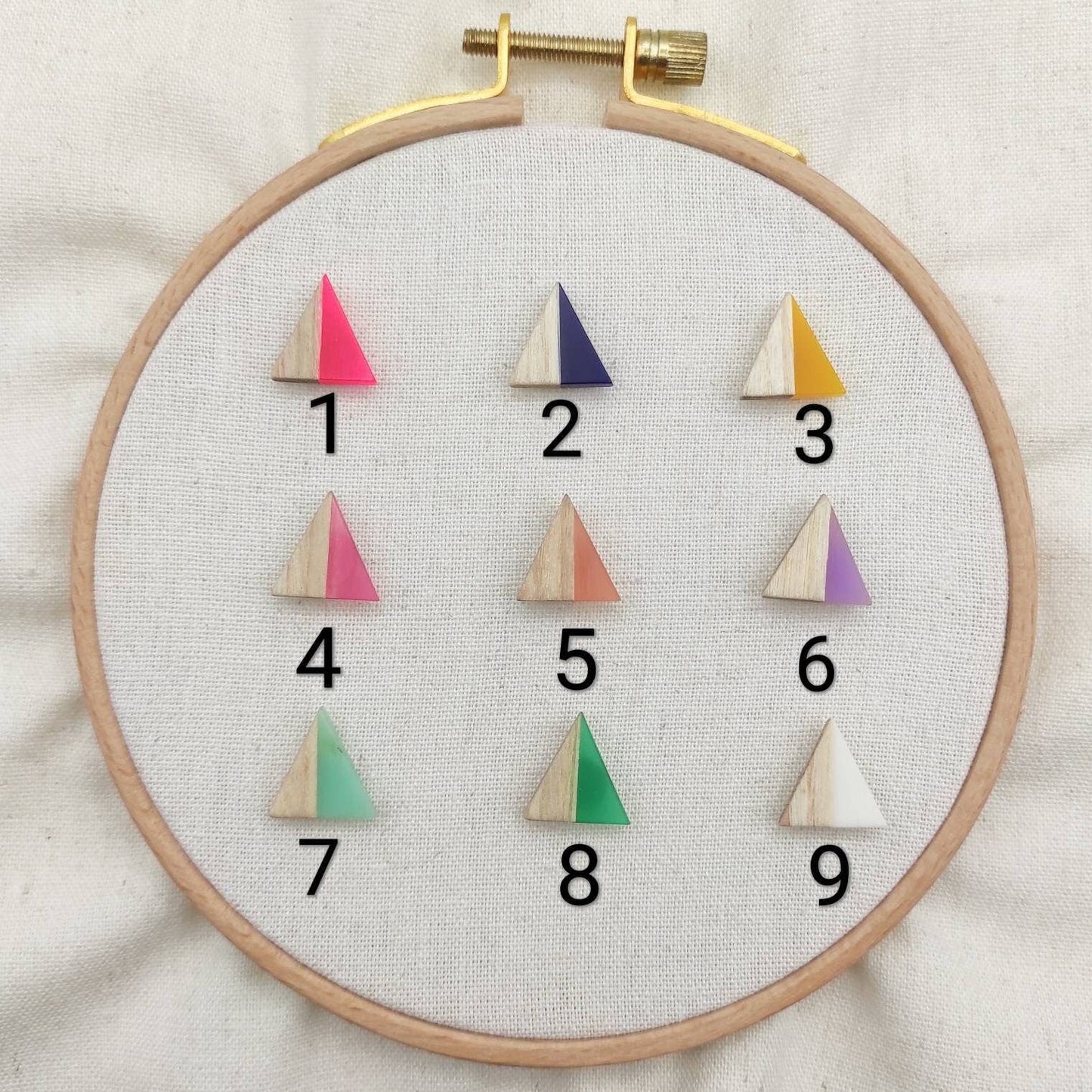 Small Triangle needle minder