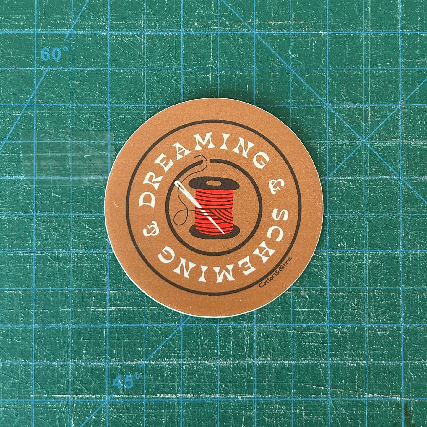 Dreaming & Scheming Sticker