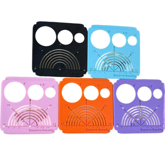 Sashiko Circle Stencil