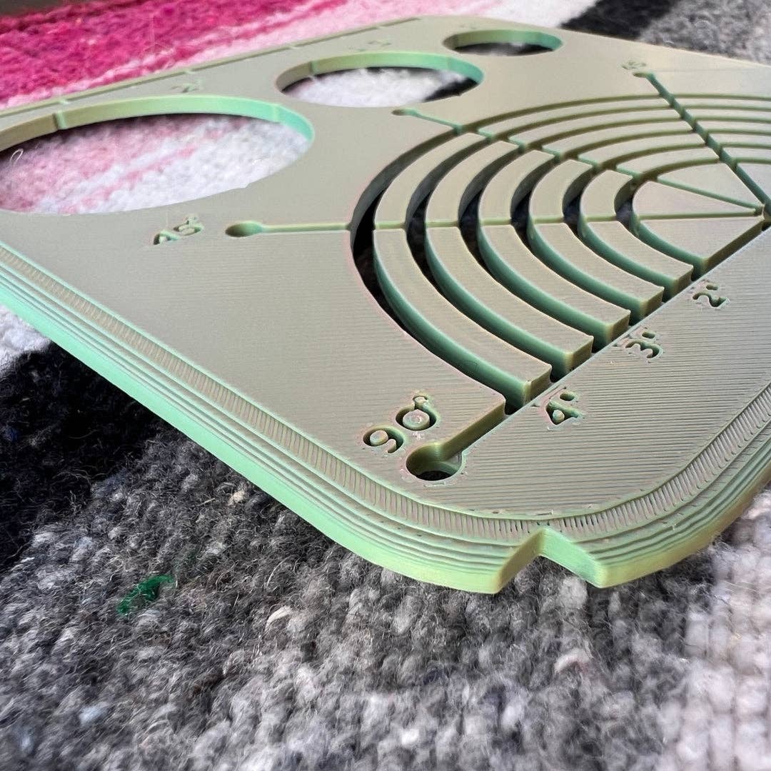 Sashiko Circle Stencil