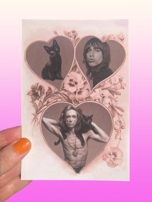 POSTCARD I Wanna Be Your Cat