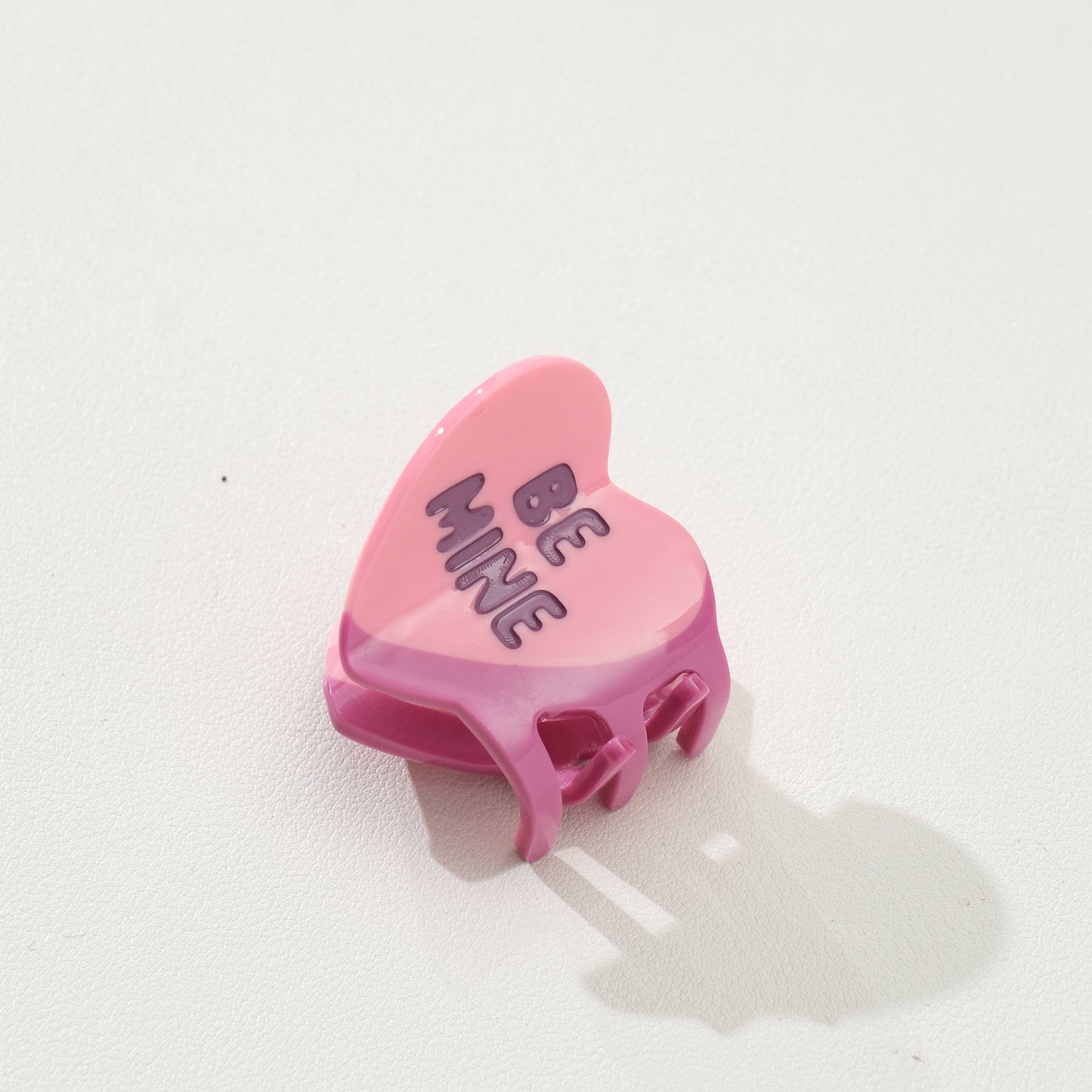 Be Mine Valentine Heart Mini Claw Clip