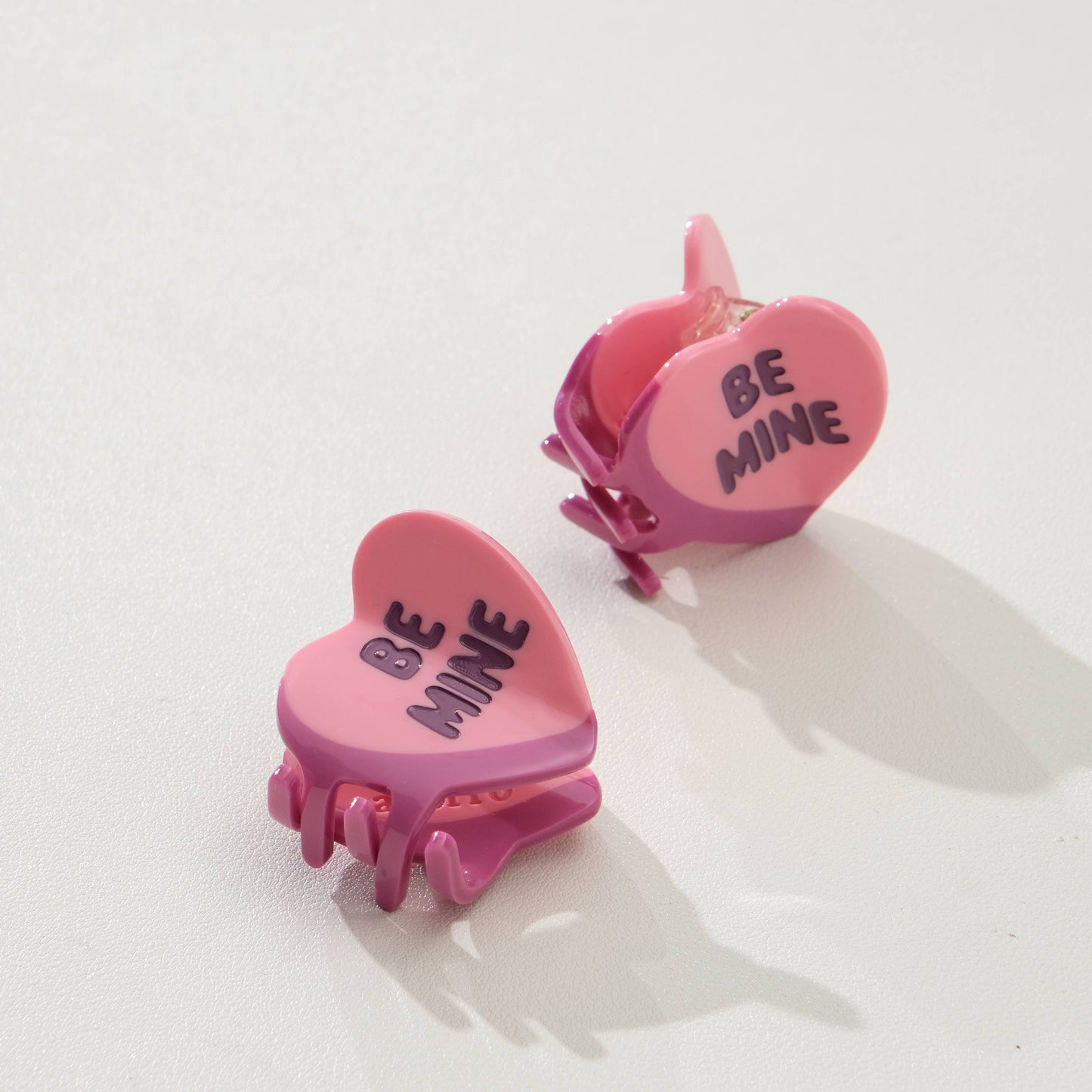 Be Mine Valentine Heart Mini Claw Clip