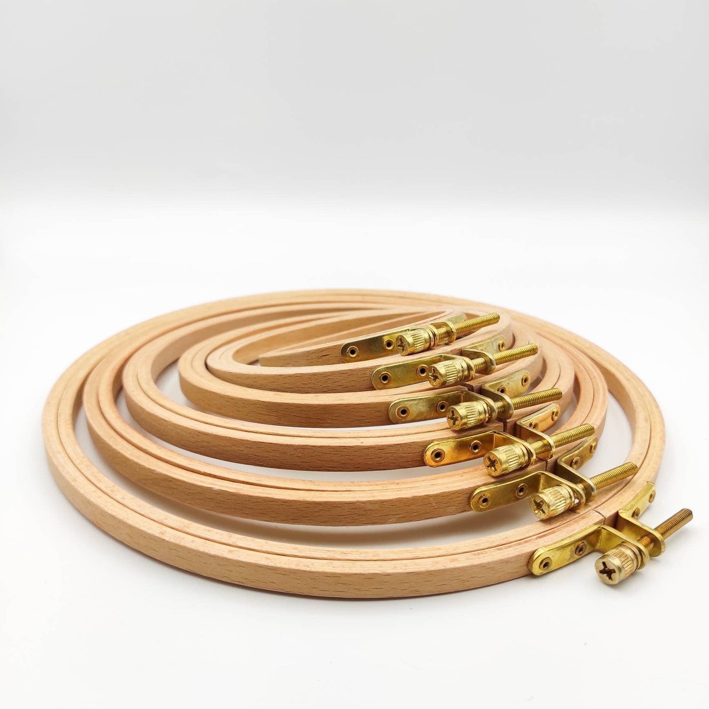 Round Beechwood Hoop 3"/4"/5"/6"