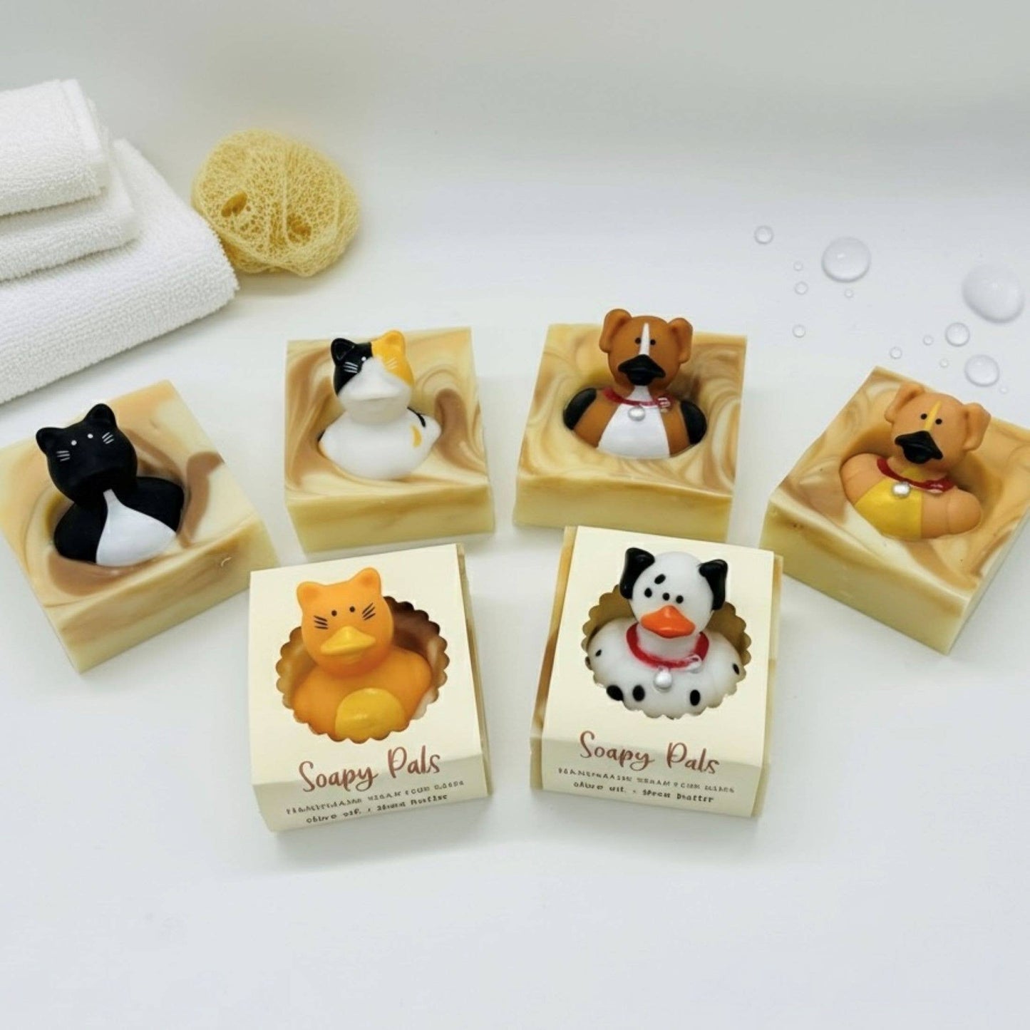 Soapy Pals Handmade Soap Bar for Kids