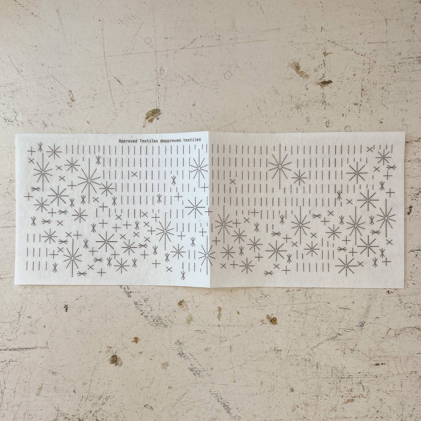 Stars - Minimal Mending + Embellishment Transfer