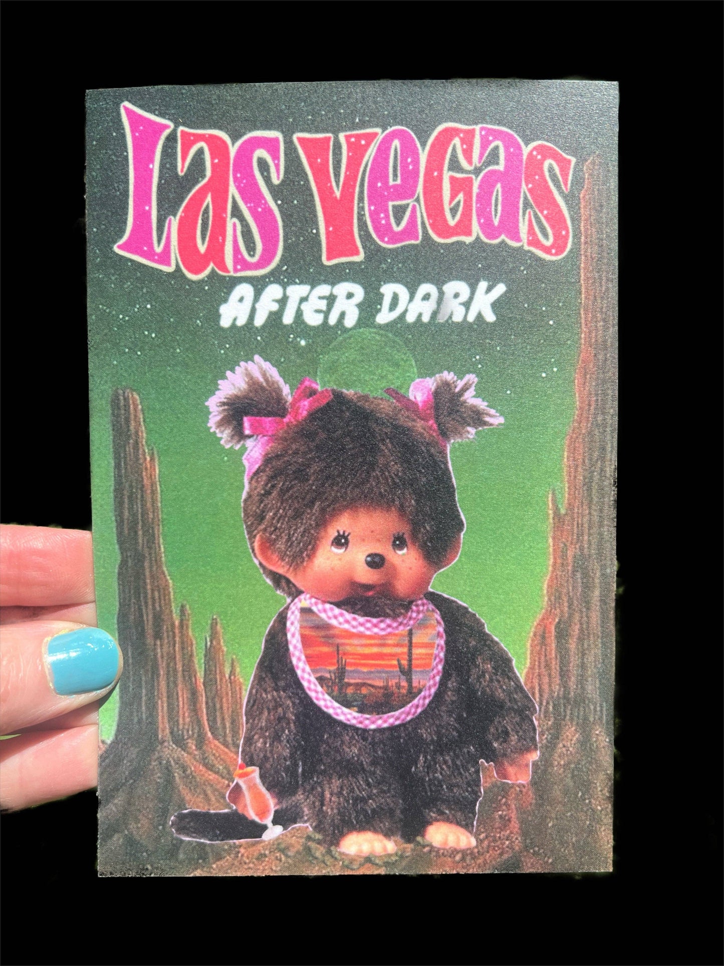 POSTCARD Las Vegas After Dark