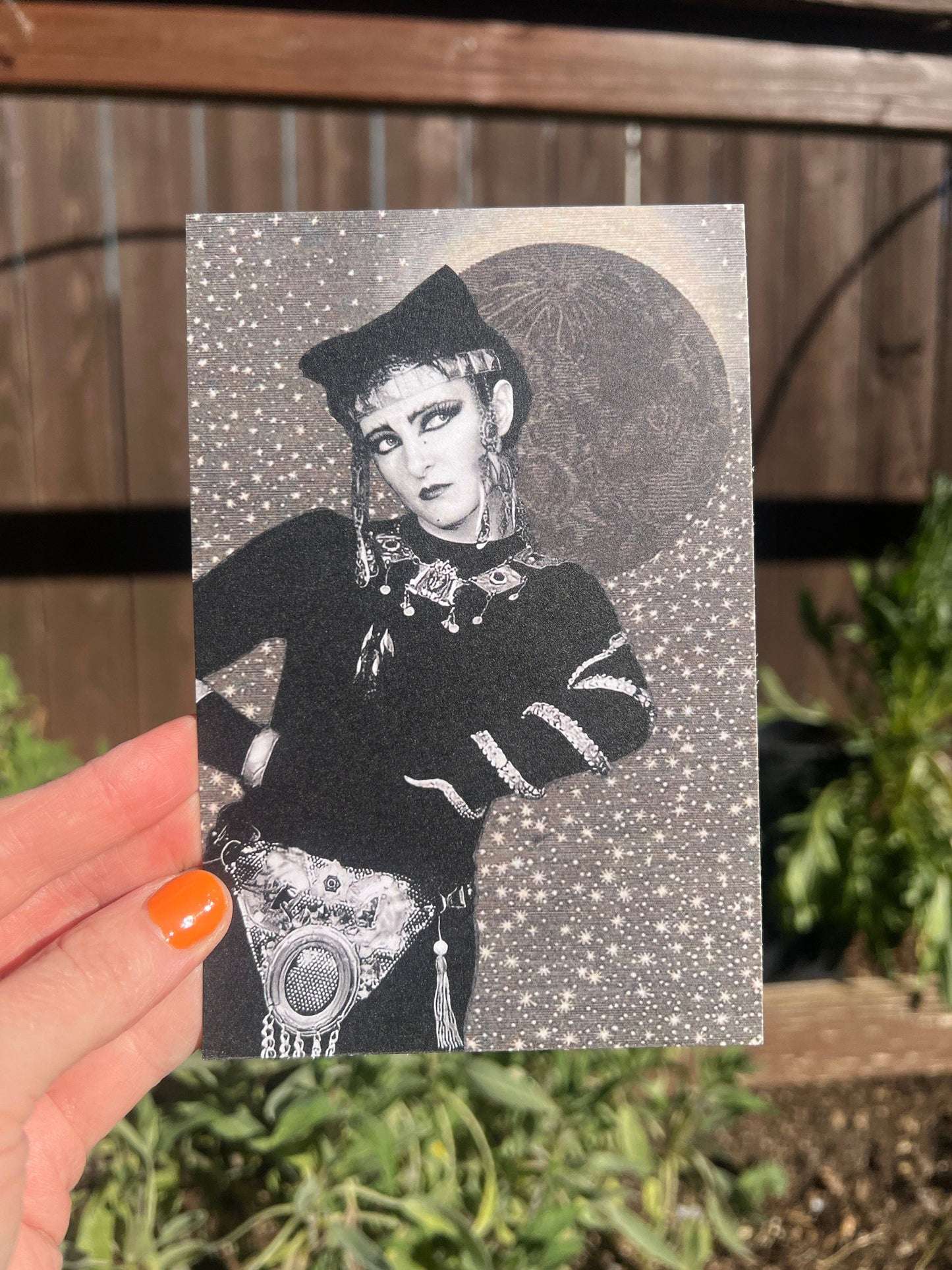 POSTCARD Siouxsie Cat