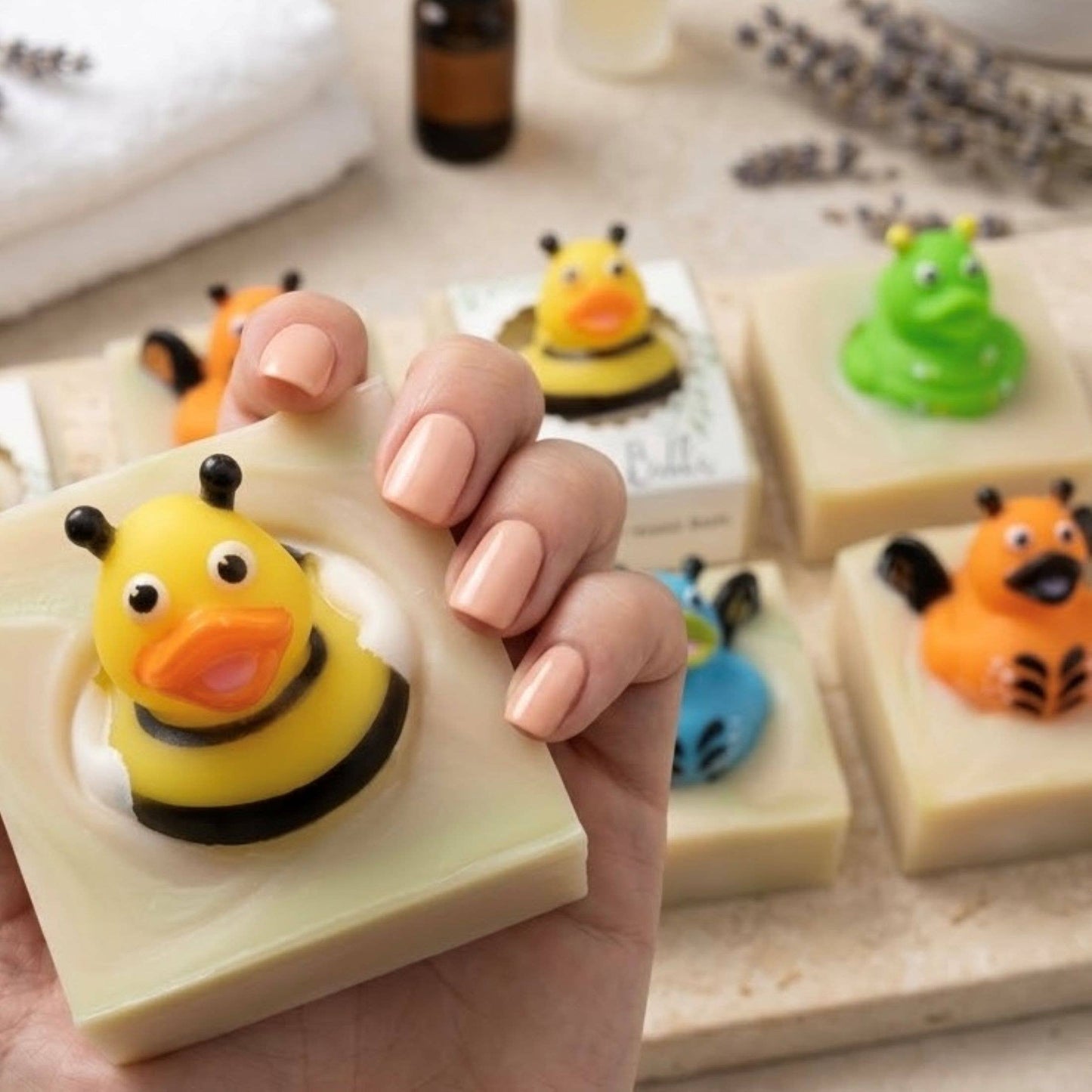 Bubbly Bugs Handmade Novelty Soap Bar VEGAN COLD PROCESS