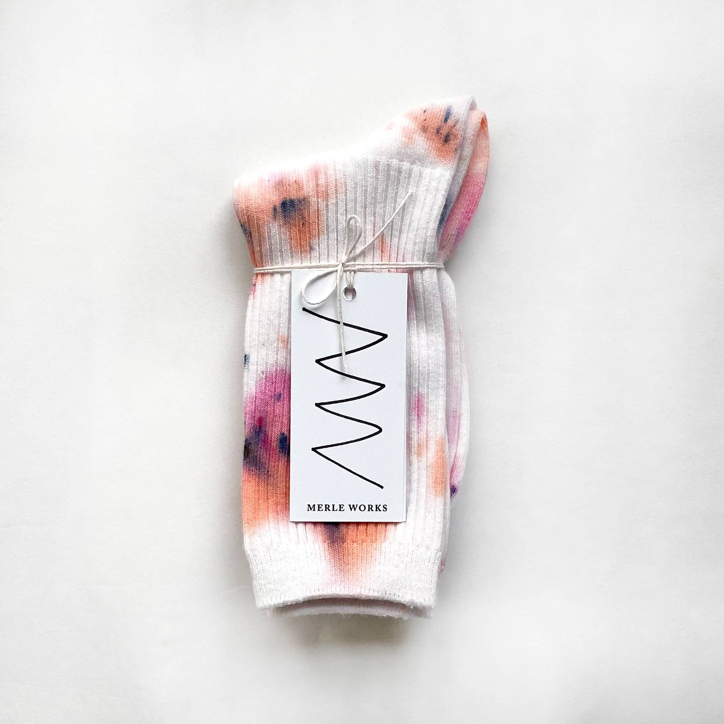 Sprinkle Party Hand-dyed Tie-dye Dressy Socks