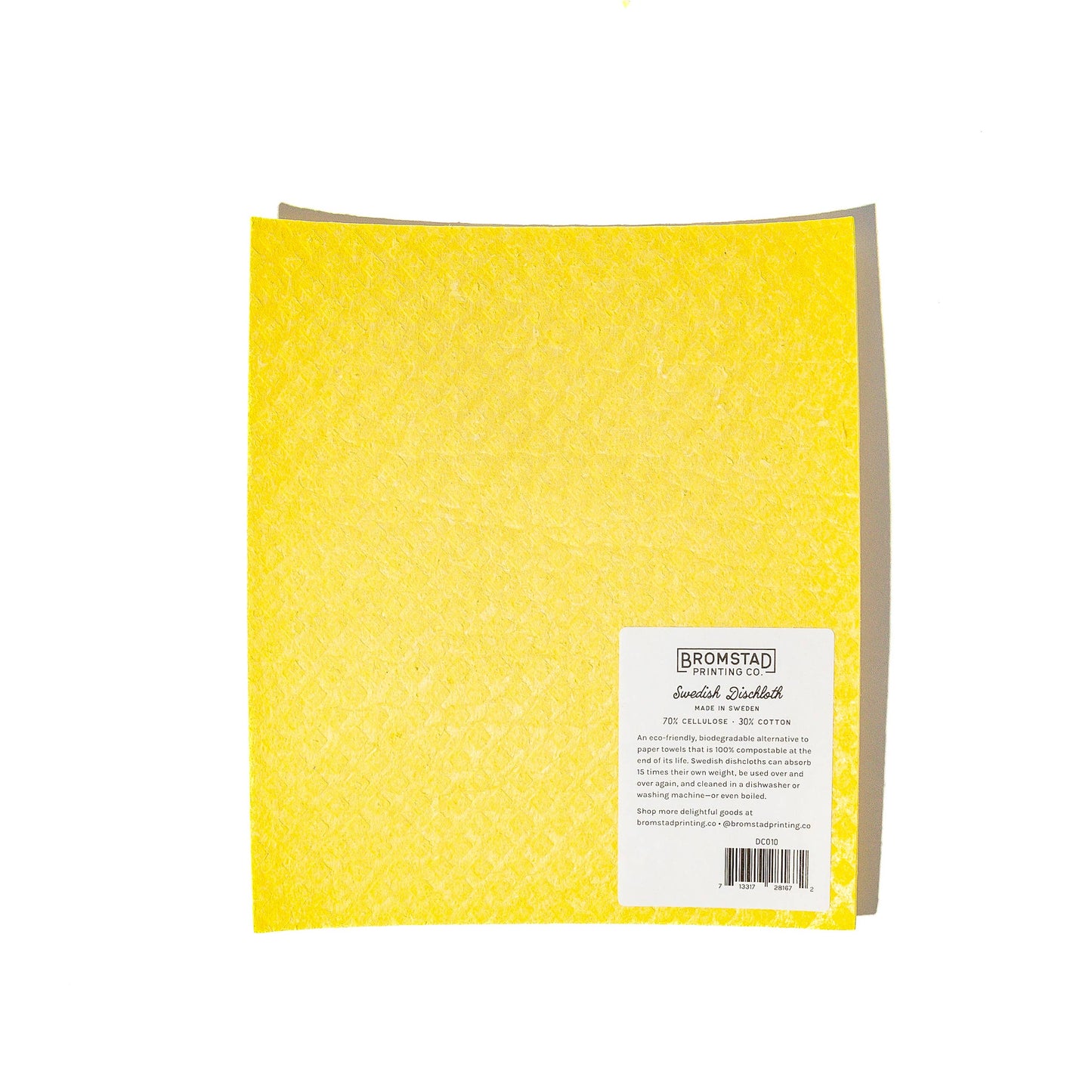 Ribbon Cat - Swedish Dishcloth