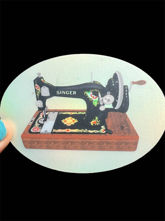Singer Sewing Machine STICKER 3 Inch