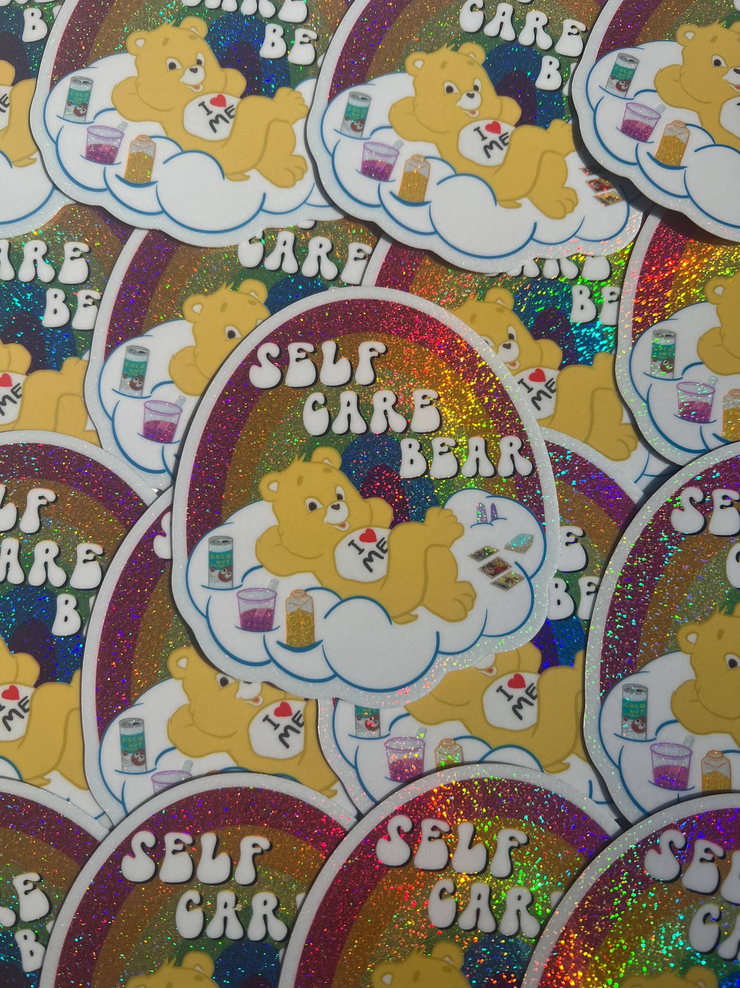 Self Care Bear STICKER 3 Inch