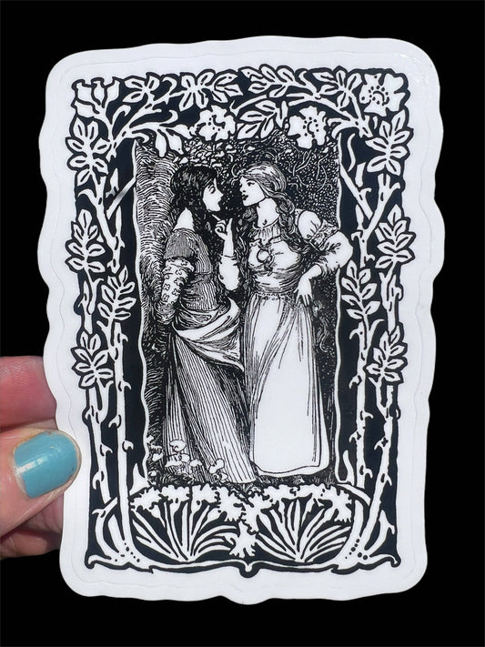 Forest Flirts STICKER 4 Inch