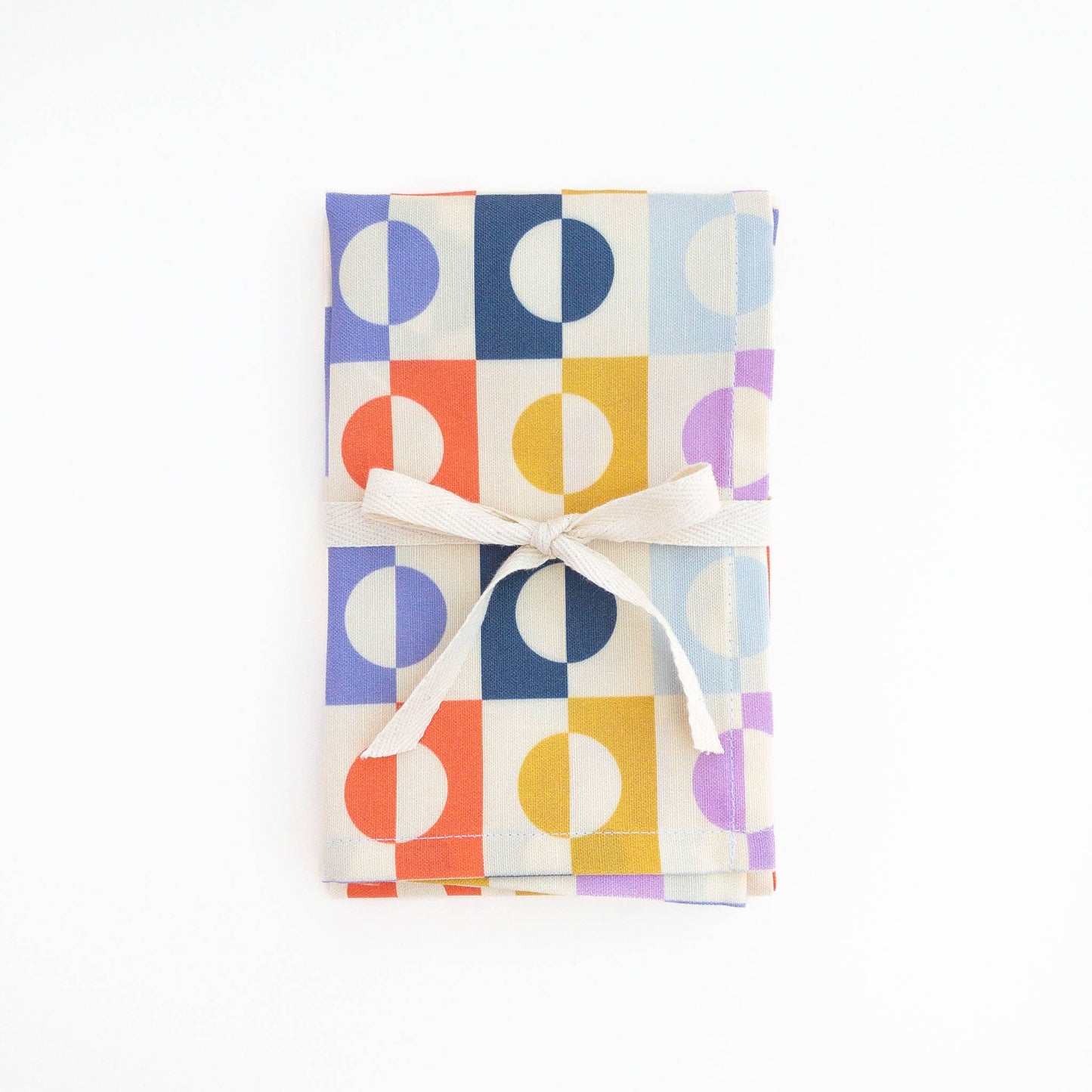 Colorful Geometric Tea Towel | Made in the USA