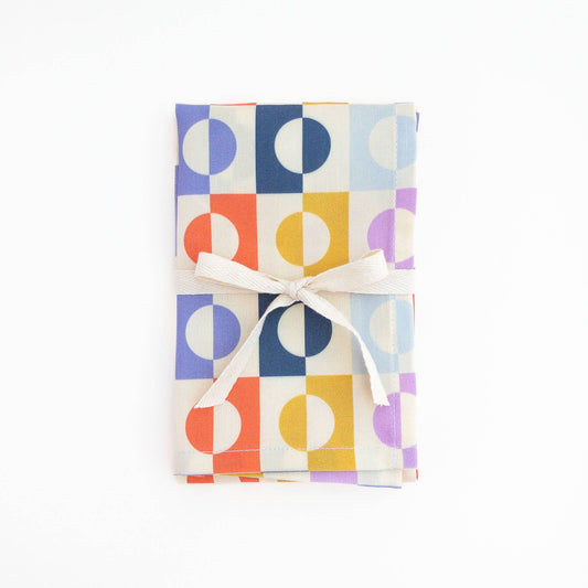 Colorful Geometric Tea Towel | Made in the USA