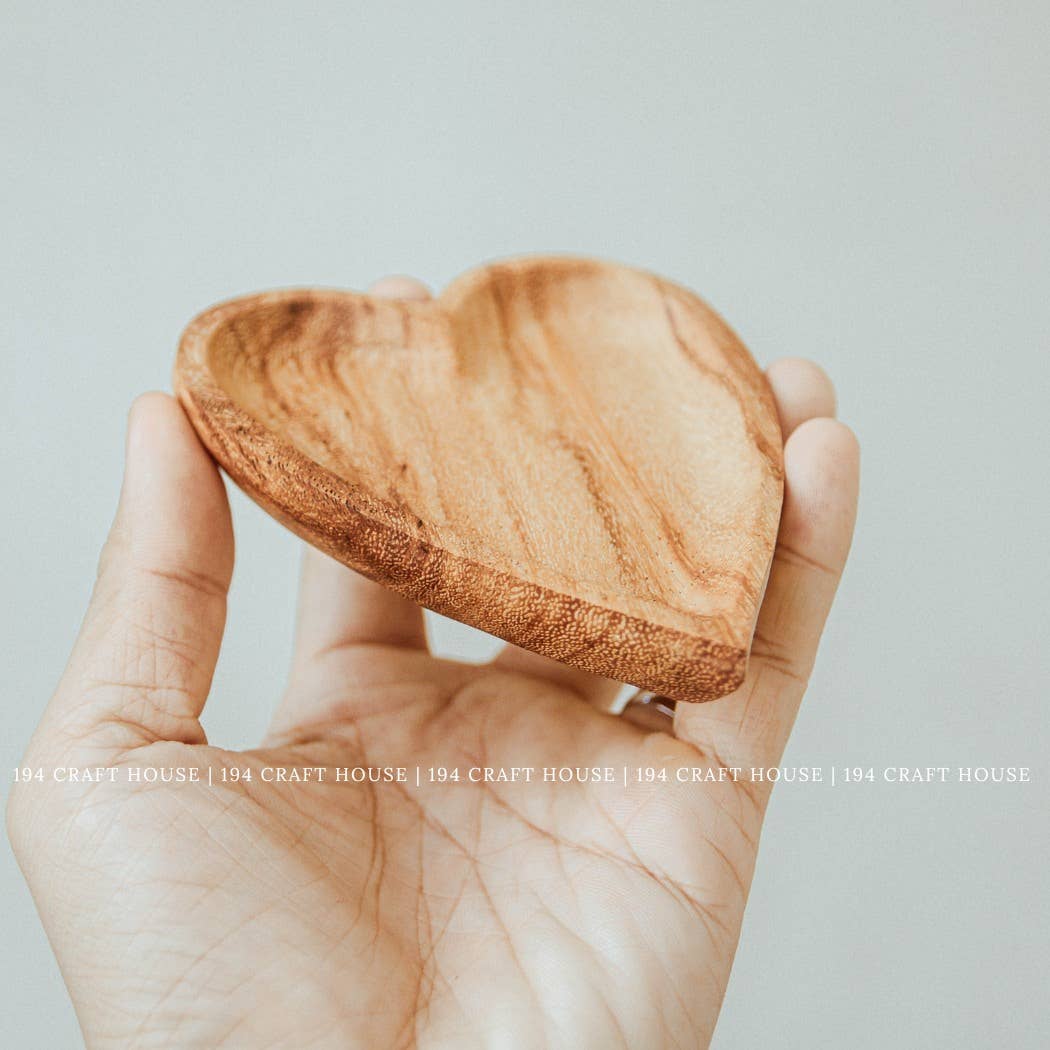 Sweet Heart Wooden Tray