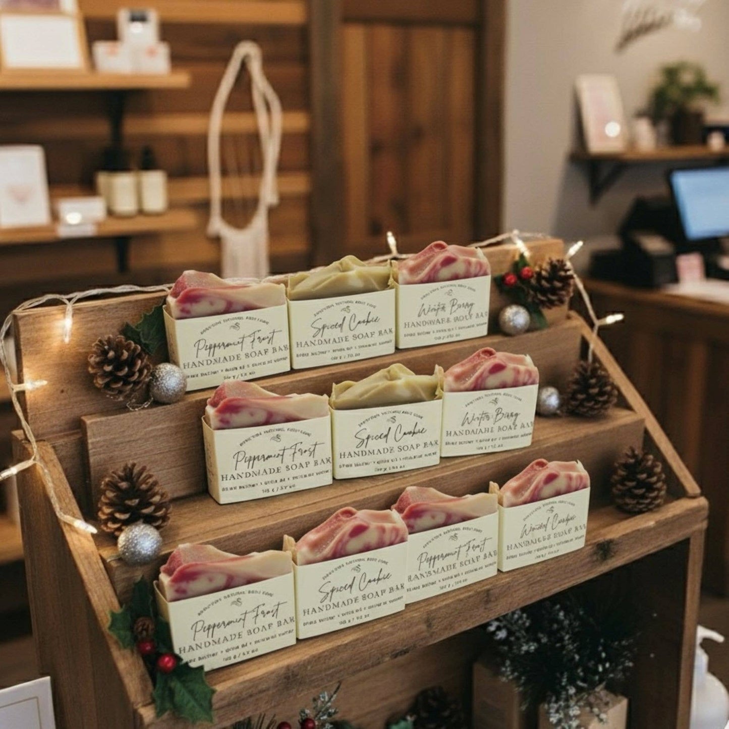 Winter Berry Handmade Soap Bar