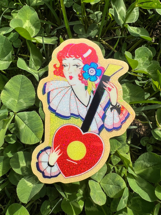 Ruby Guitar STICKER 3 Inch