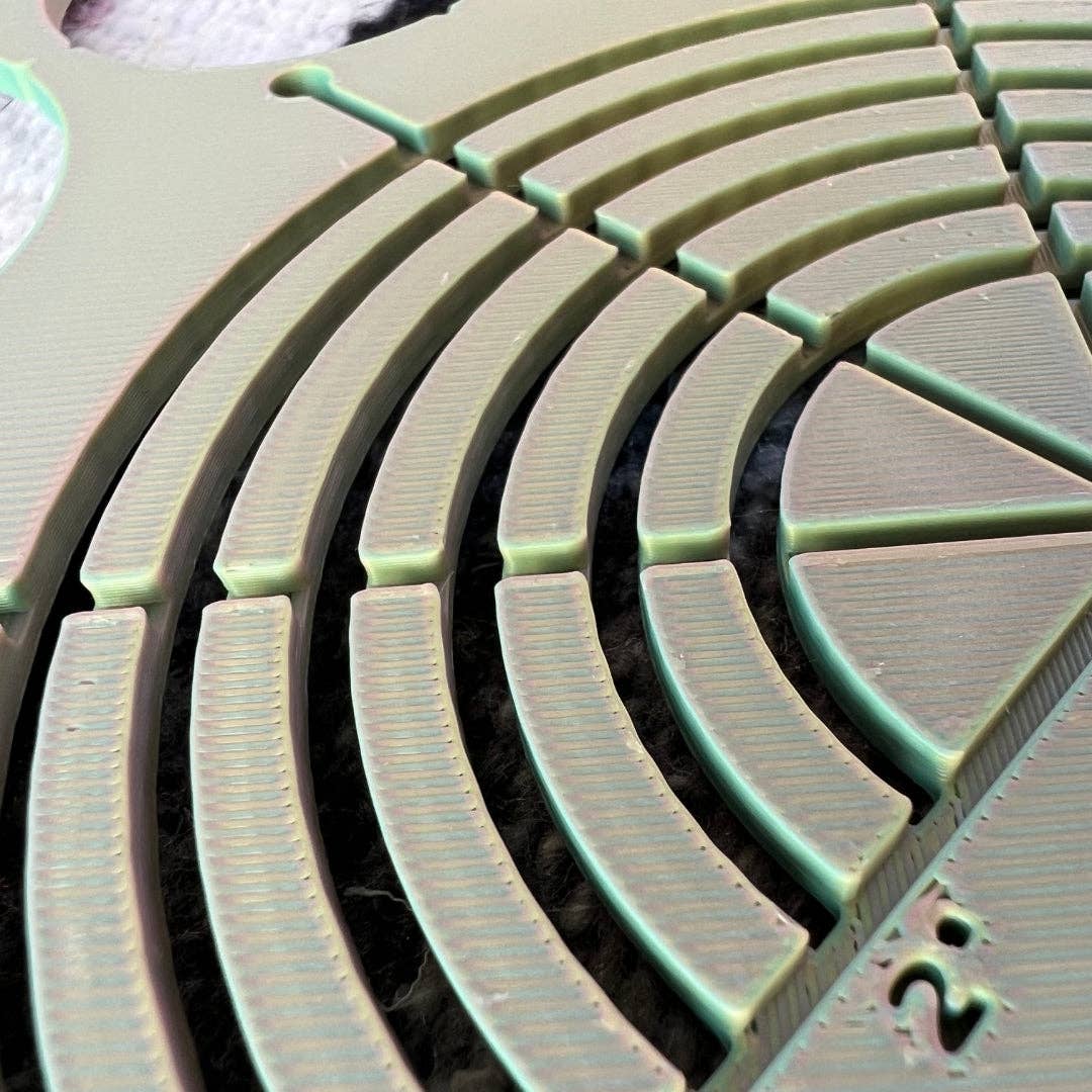 Sashiko Circle Stencil