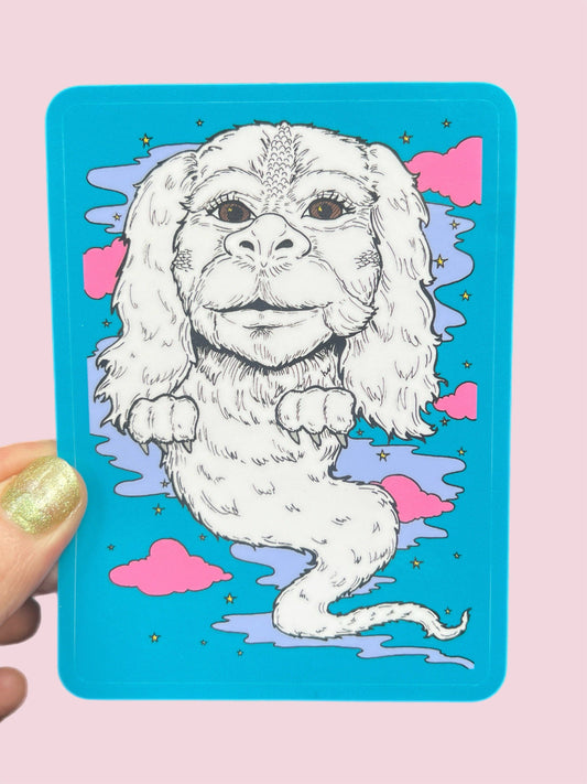 Neverending Story Falkor The Luckdragon STICKER 3 Inch