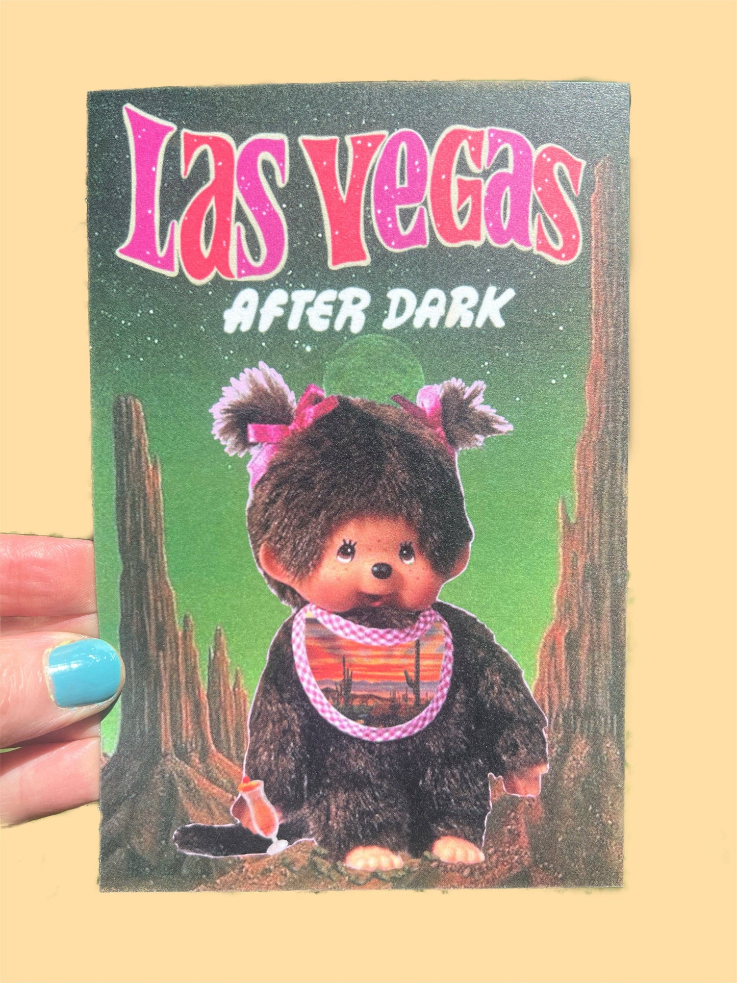 POSTCARD Las Vegas After Dark