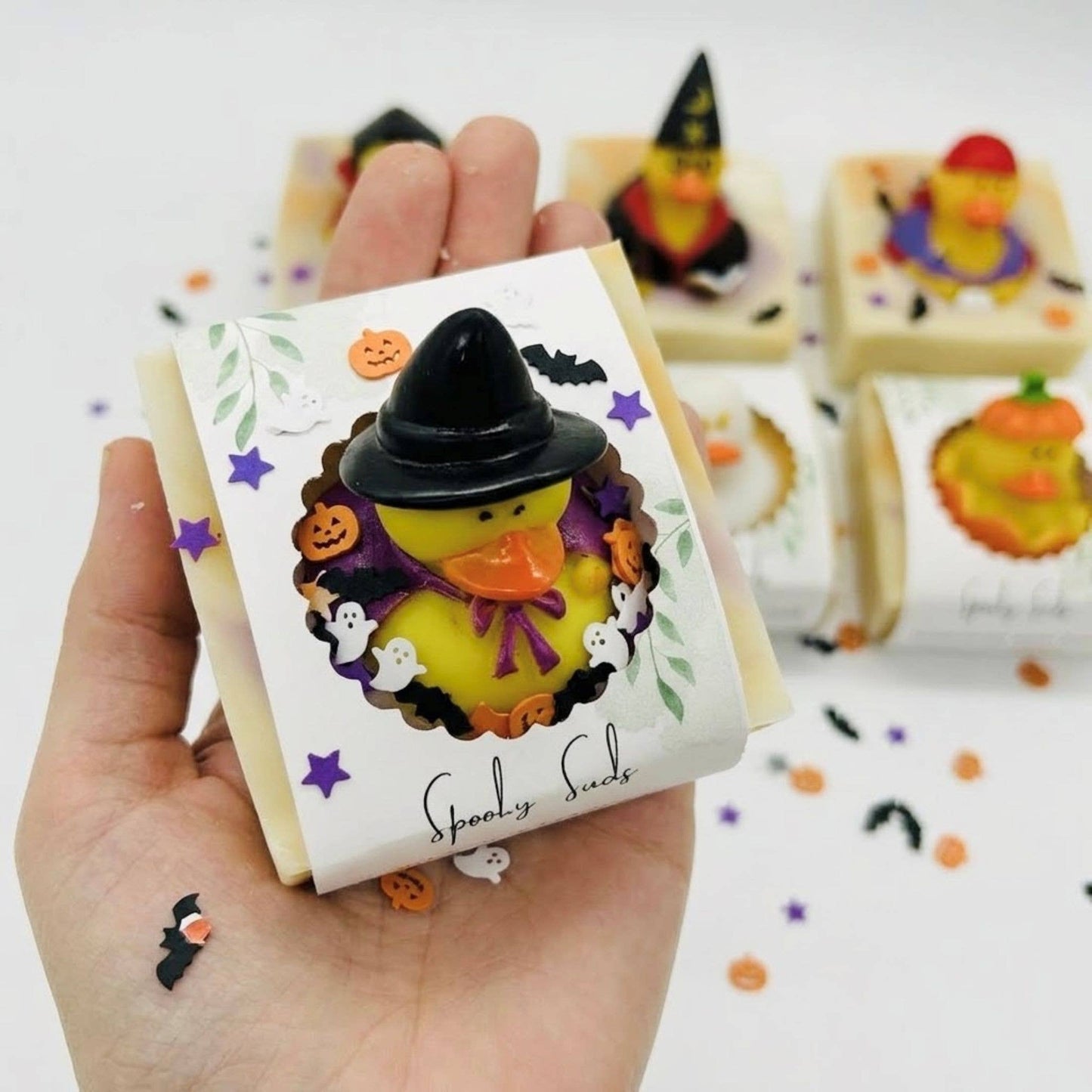 Halloween Spooky Suds Handmade Novelty Soap Bar Vegan