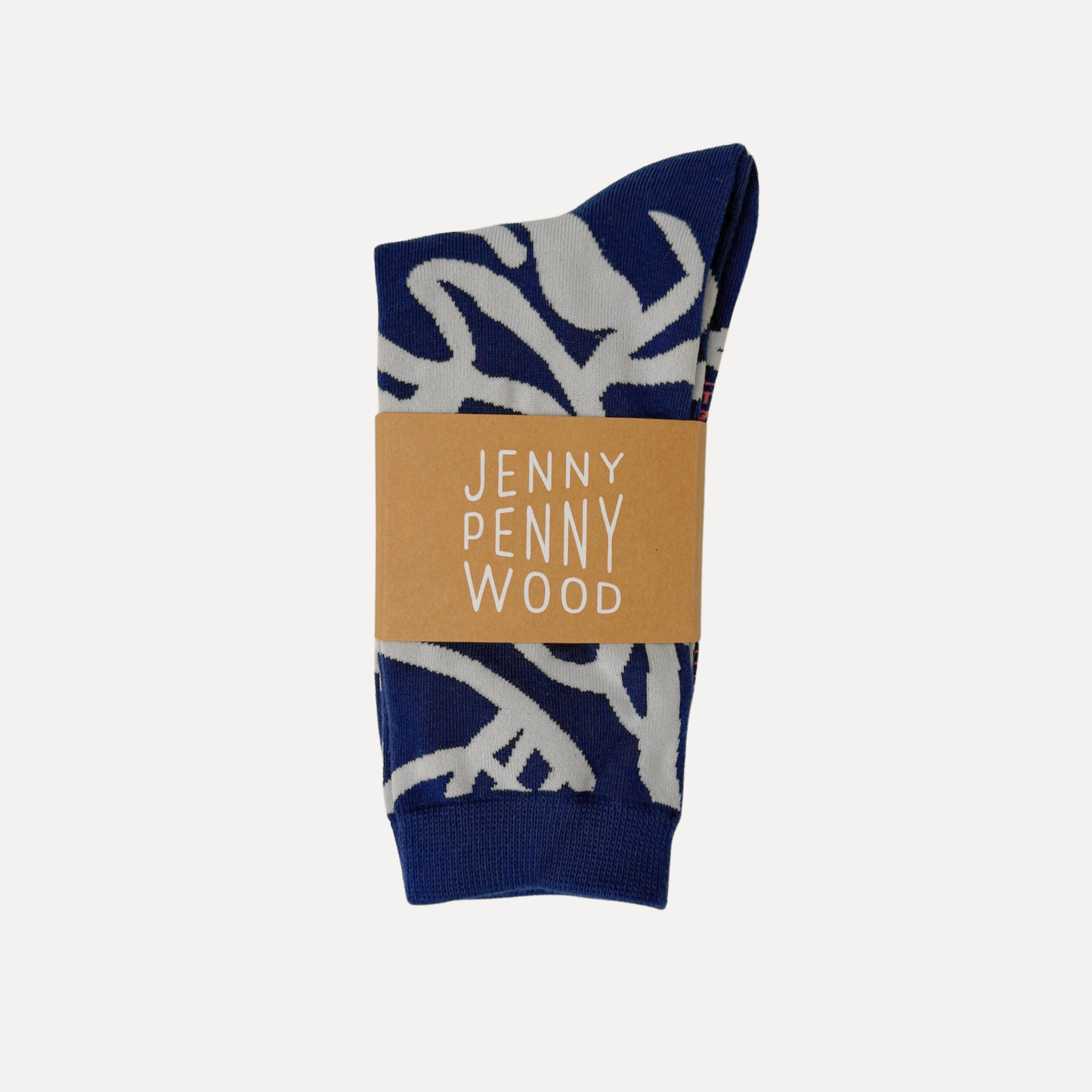 Crew Socks - River - Fog & Navy