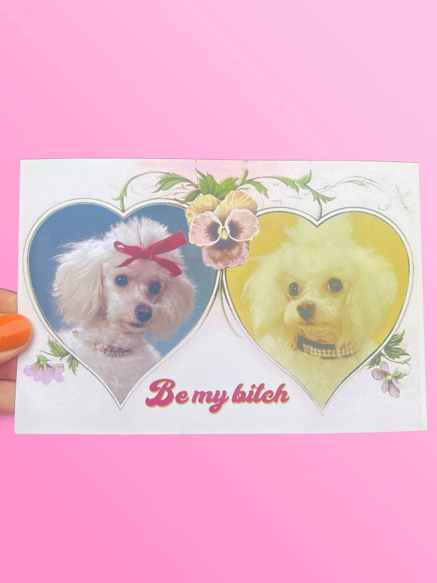 POSTCARD Be My B*tch