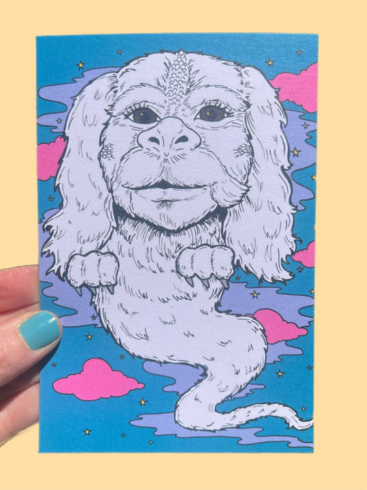 POSTCARD Falkor The Luck Dragon