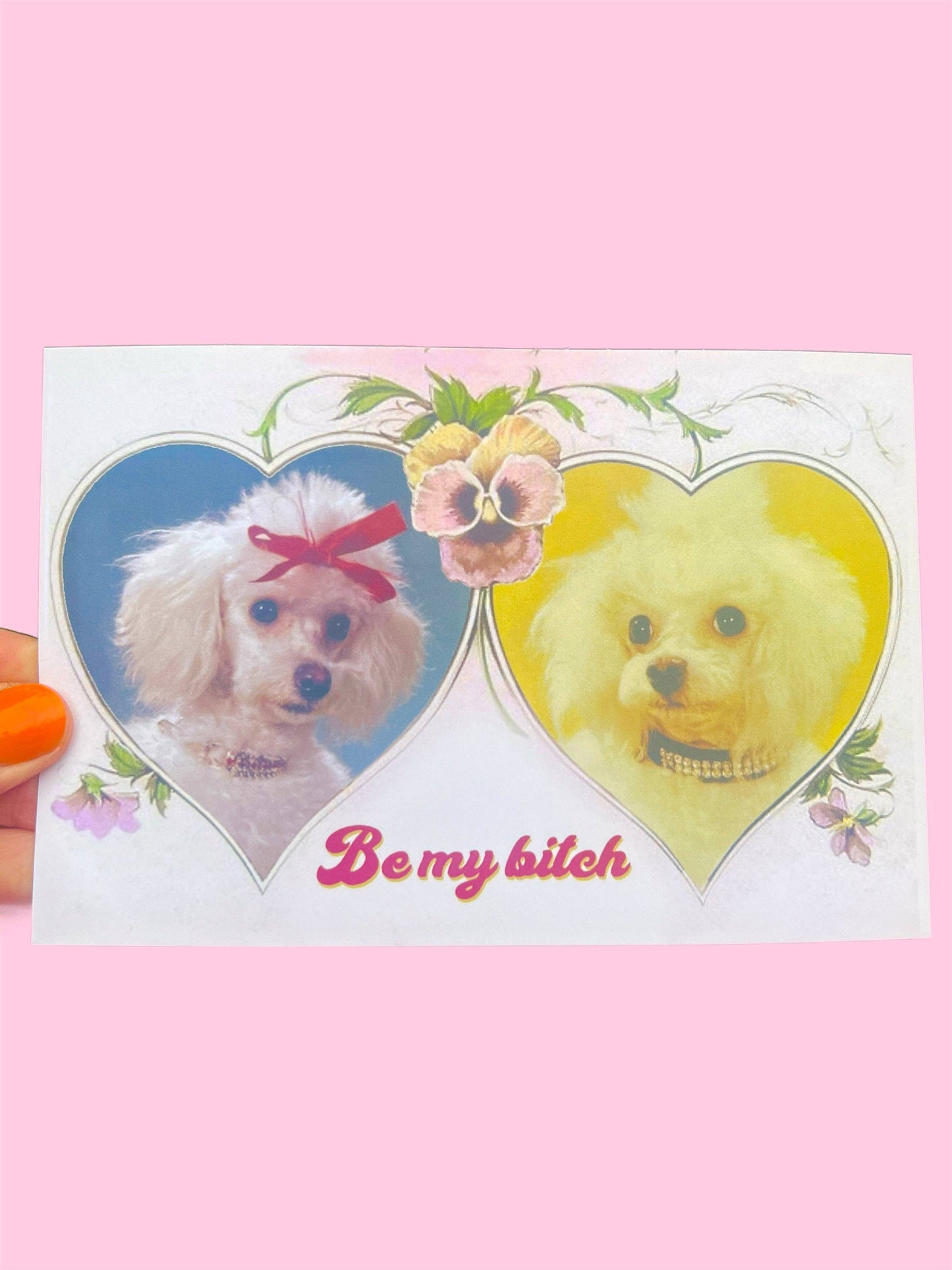 POSTCARD Be My B*tch