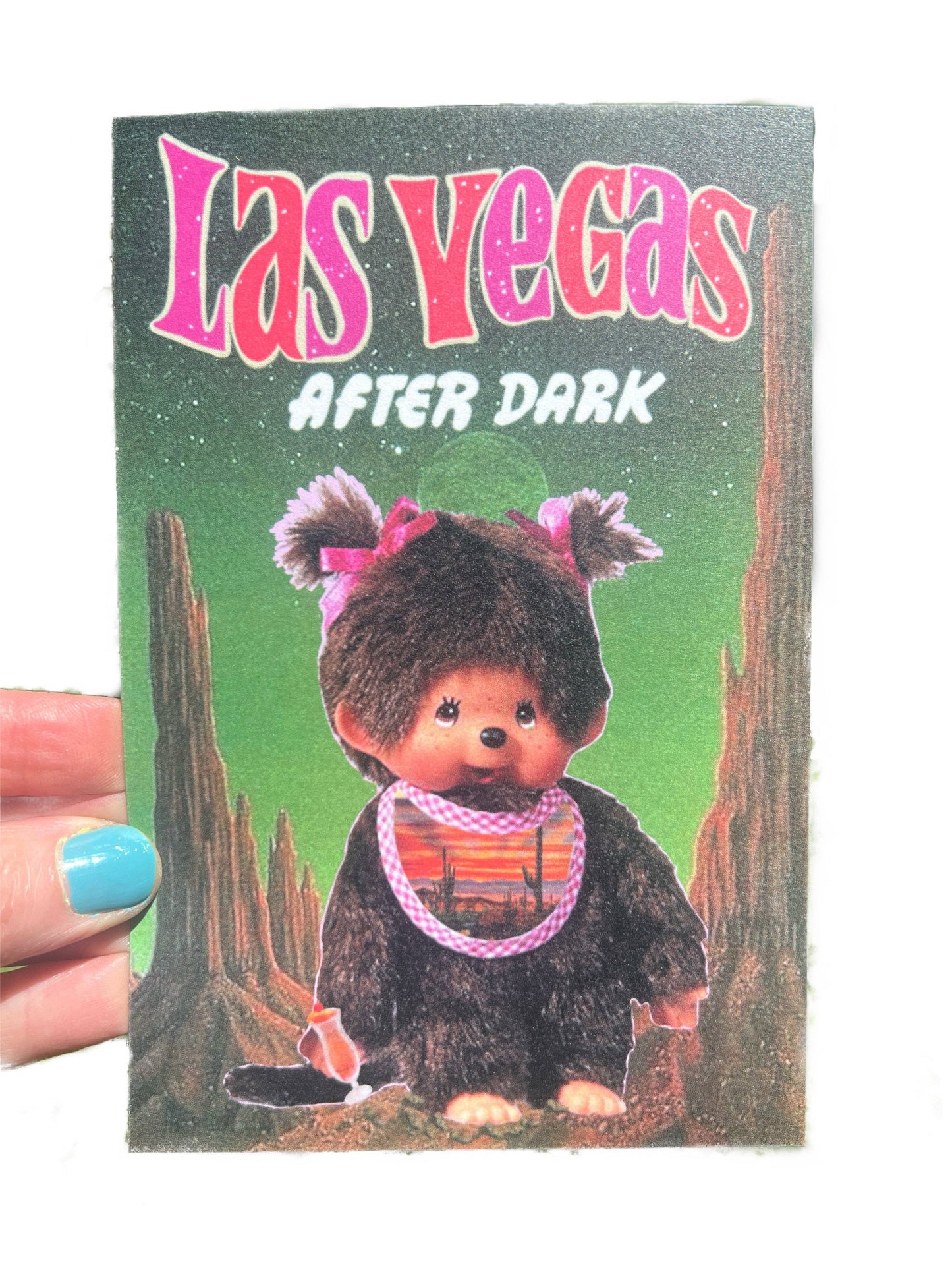 POSTCARD Las Vegas After Dark