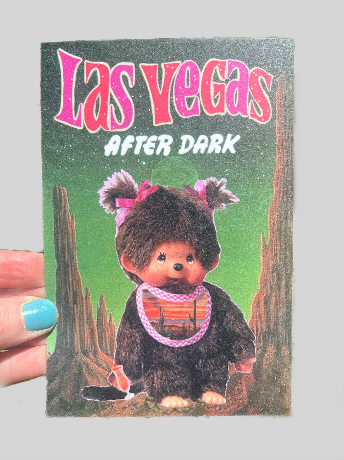 POSTCARD Las Vegas After Dark