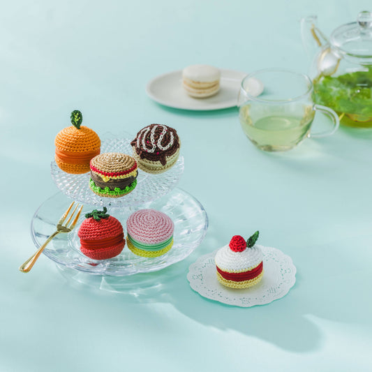 COSMO Tiny Pouch Crocheted with Embroidery Thread Kit