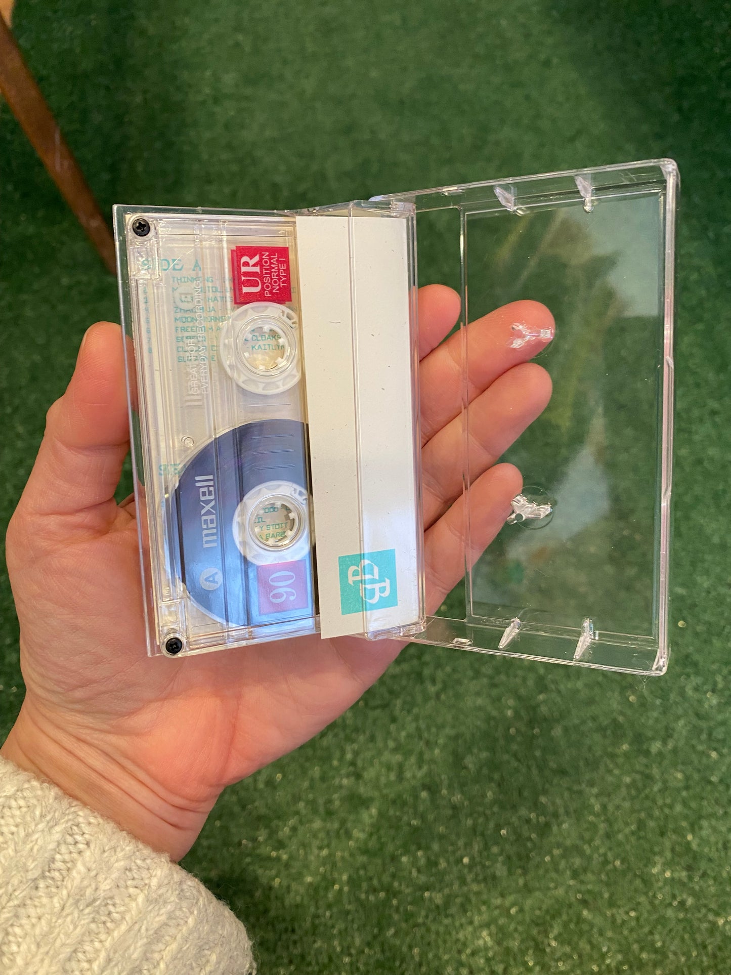 Radiant Visions: Cosmic New Age 90 min. Cassette Mixtape