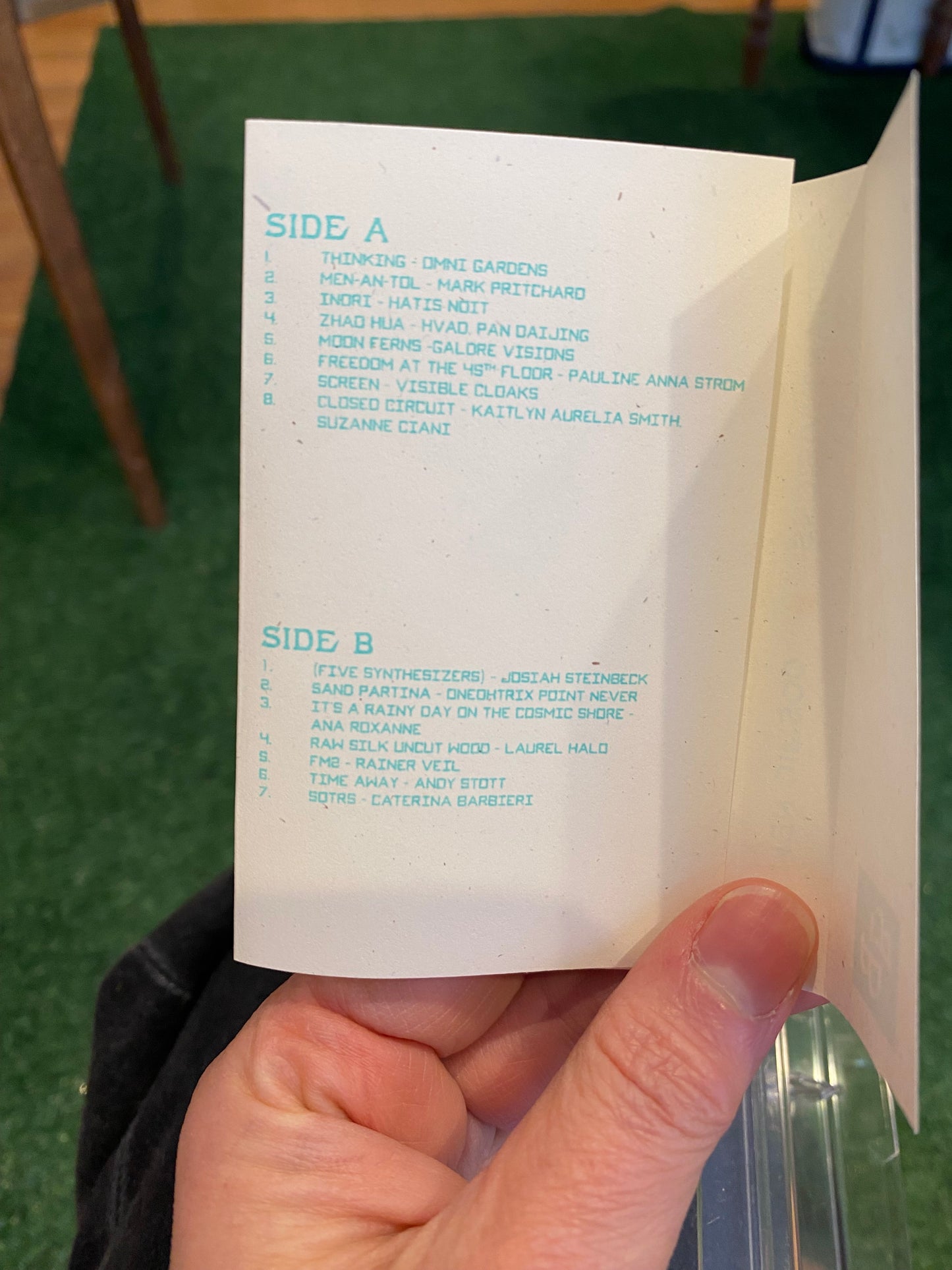 Radiant Visions: Cosmic New Age 90 min. Cassette Mixtape