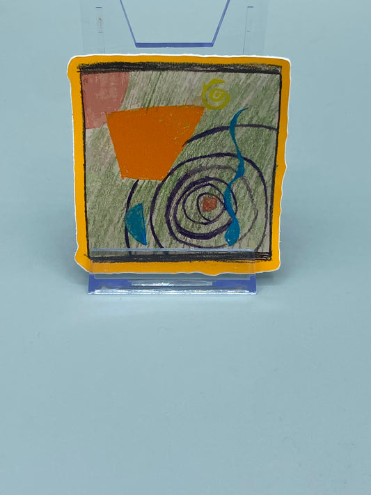 Abstract Art sticker
