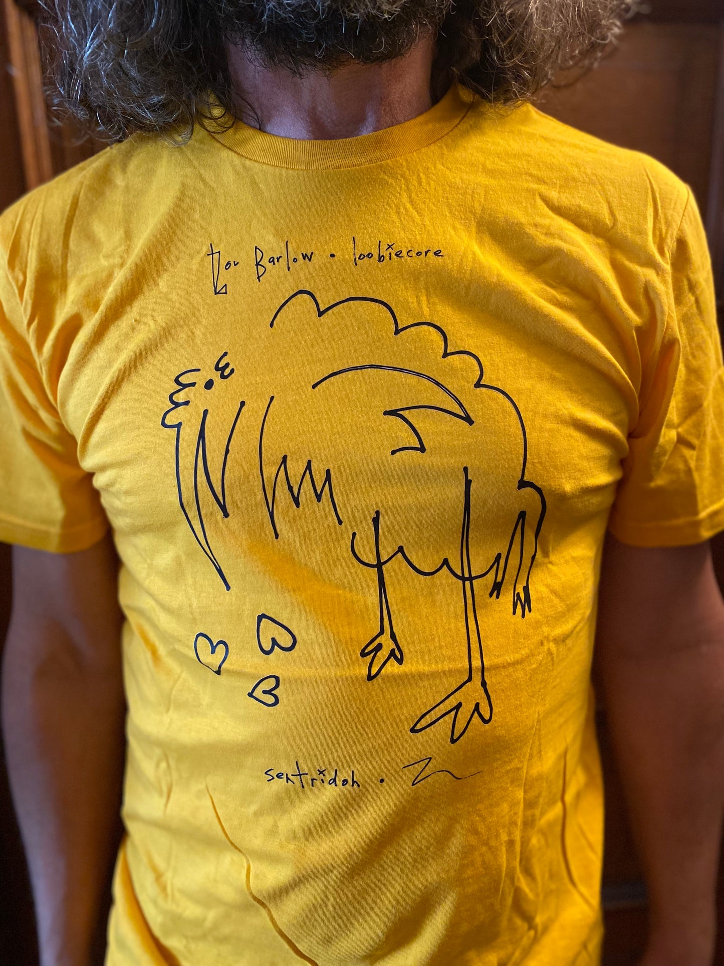 Chicken Pecking Hearts T-Shirt