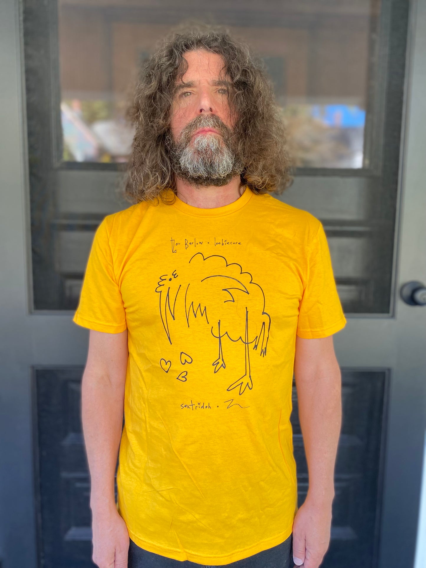 Chicken Pecking Hearts T-Shirt