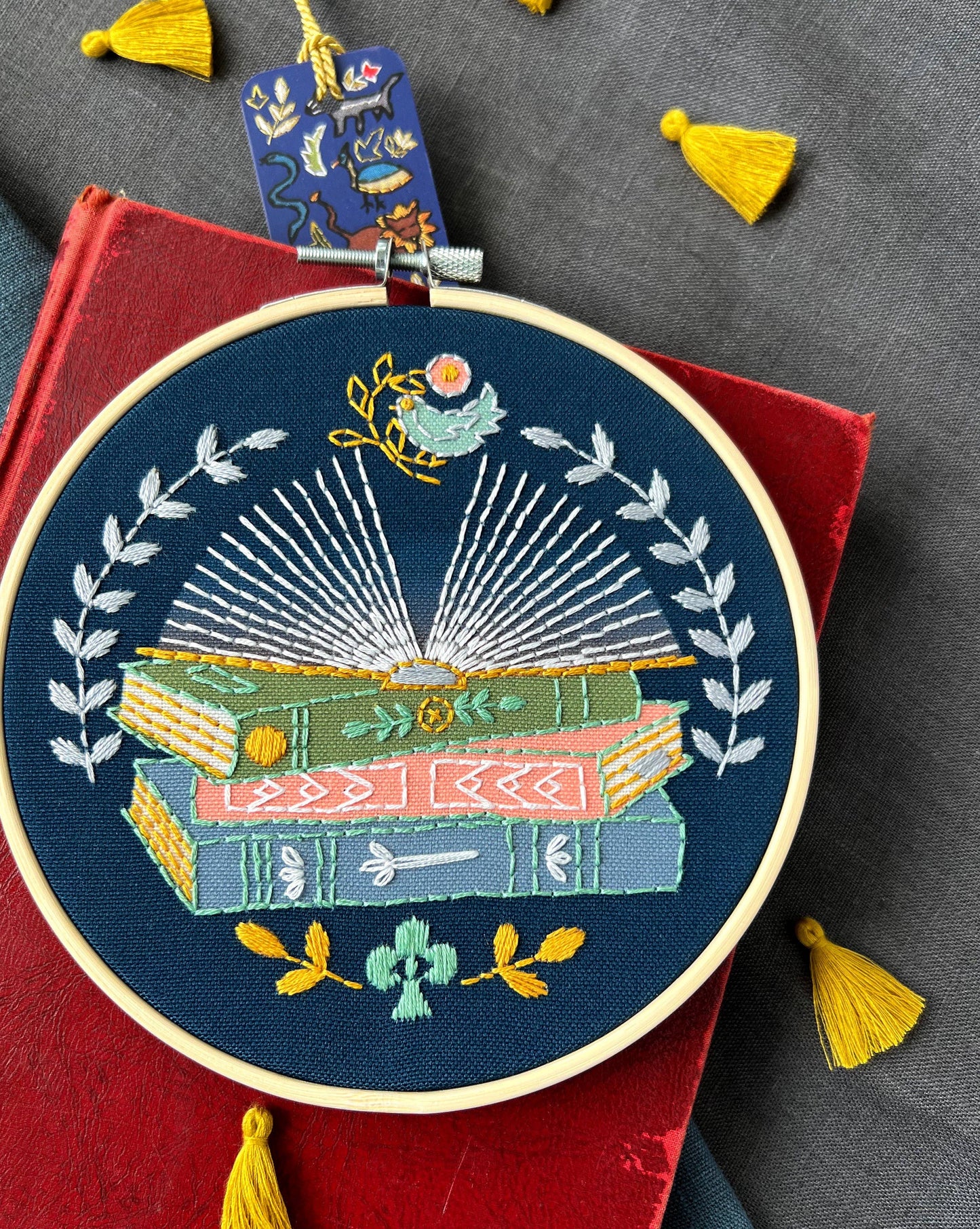 Reader Embroidery Kit