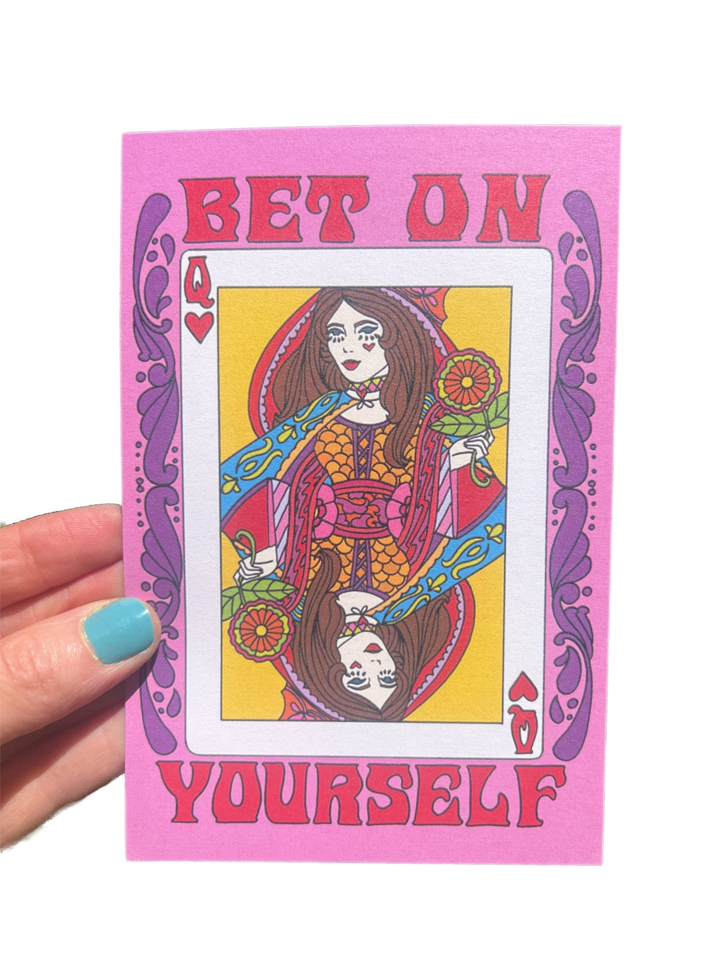 POSTCARD Bet on Yourself