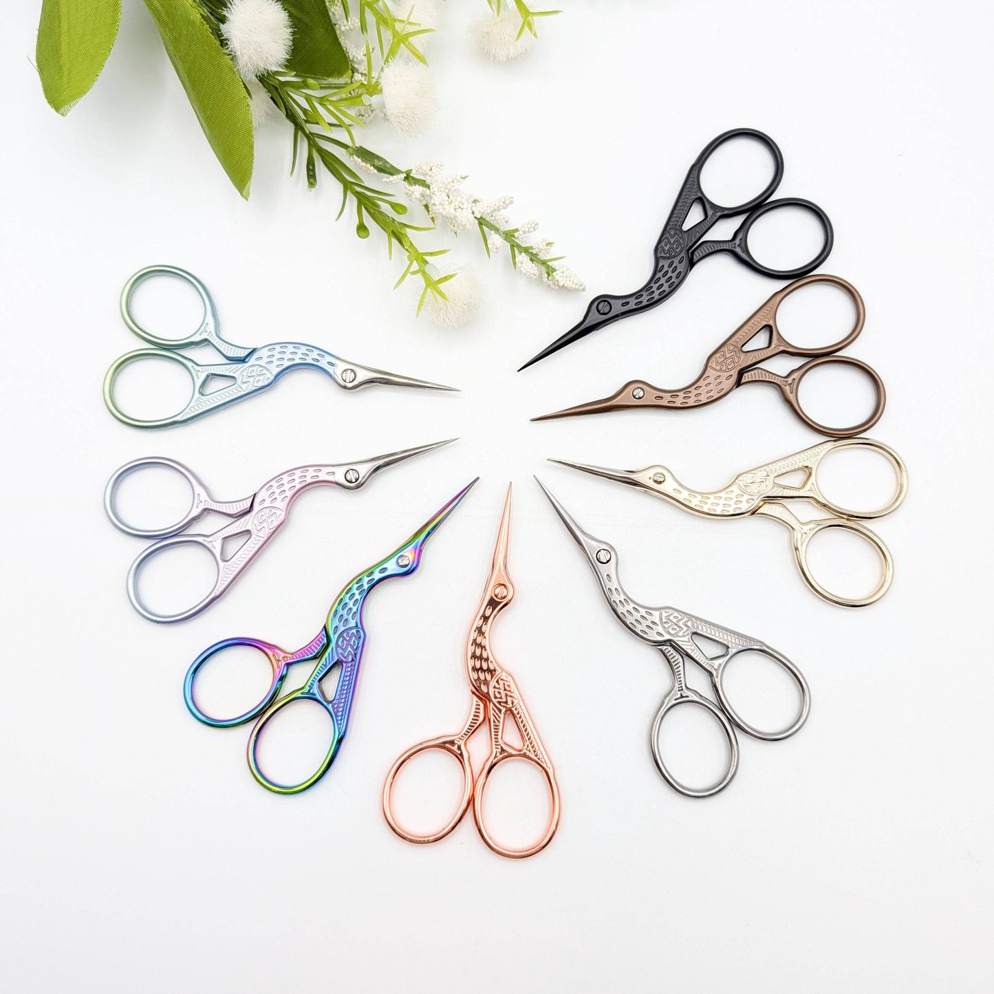 Stork sharp scissors classic colors